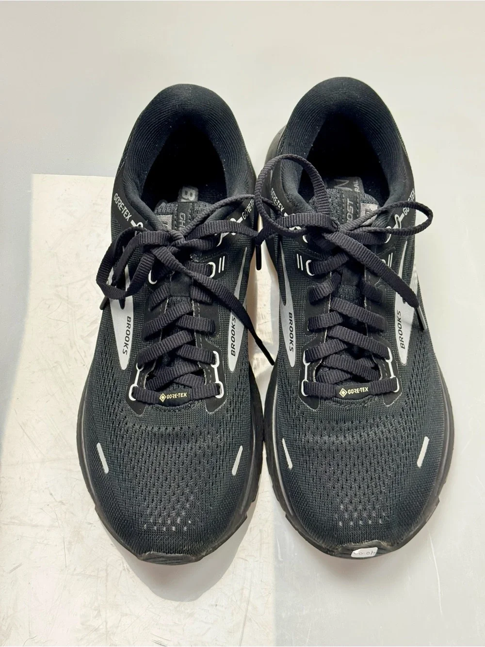 Brooks Ghost 14 GTX Women’s 9 B Black GORE-TEX Waterproof Running Shoes